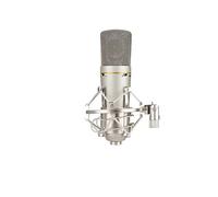 Msuiiixcccc Microphone XLR Wired Large Diaphragm DSP Condenser Studio Vocal Recording Microphone with Shock Mount Mic Sponge And Aluminum Case Suitable for Anchor, Dubbing Studio, Recording, st