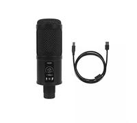 Msuiiixcccc Recording RGB Condenser Microphone is Suitable for Laptop Professional USB Microphone Game Live Broadcast PK