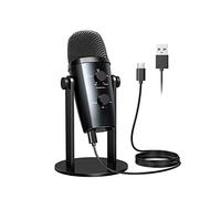 Msuiiixcccc USB Microphone for PC/Phone Wired Gaming Desktop Microfone Studio Podcast Voice Recording Mic Professional Condenser Microfone