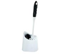 MSV 100117 Scopino per WC con Spazzola/Base in Polipropilene/Gomma 12,5 x 9,5 x 38 cm