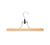 MSV 100185 Grucce per gonne, Metallo/Legno, Marrone/Argento, 30 x 20 x 15 cm