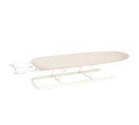 MSV 130028 Mini Tavolo da Stiro in Metallo, Colore: Giallo/Viola, 83 x 31 x 2 cm, Modello Casuale