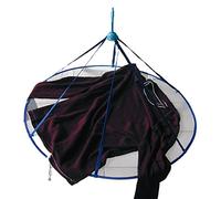 MSV 130041 Stendibiancheria in terilene a Un Piano, Bianco/Blu