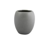 MSV 140.752 Bali Ceramica Bicchiere Gres Grigio Scuro 1 x 10,5 x 0,1 cm