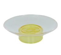 MSV 140376 Portasapone in plastica Gialla 30 x 20 x 15 cm