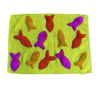 MSV 140507 Tappeto Modello in Cotone di Pesce 70 x 50 x 0,1 cm