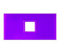 MSV 141469 Alba Set di 4 Tappi per lozione in ABS/Acrilico Viola