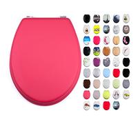 MSV 141646 Sedile WC Soft Touch, Rosa