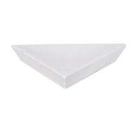 MSV 141842 portasapone Suez poliresina, Bianco, 30 x 20 x 15 cm