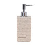 MSV 143340 Dispenser di Sapone Lund in poliresina, 300 ML, Beige, 30 x 20 x 15 cm