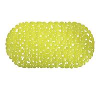 MSV 2108280 Tappetino da Bagno Pebble Verde 68 x 35 cm