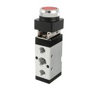 MSV-86522PPL 1/4BSP A 5 VIE 2 POSIZIONI bottone pneumatico valvola meccanica