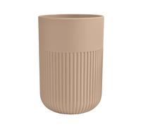 MSV - Bicchiere Gino Cappuccino - Design Compatto ed Elegante - Ø7.1 x 10.5 cm - Colore Verde - Ideale per Cucina e Bagno - Accessorio Pratico e Decorativo