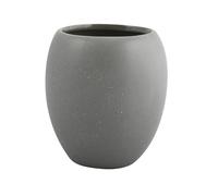 MSV 140.752 Bali Ceramica Bicchiere Gres Grigio Scuro 1 x 10,5 x 0,1 cm