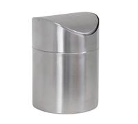 MSV Tavolo Ribaltabile Contenitore per Cosmetici 1,5 L Inox