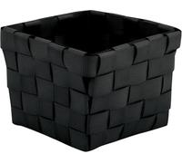 MSV Cestino portaoggetti 10x10x7,5cm Nero