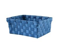 MSV Cestino portaoggetti 19x14x8 cm Blu Navy