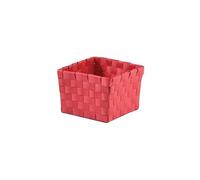 MSV Cesto portaoggetti 10x10x7,5 cm Rosso