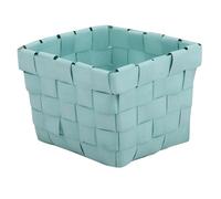 MSV Cesto portaoggetti 10x10x7,5 cm Verde Pastello
