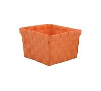 MSV Cesto portaoggetti 14x14x9 cm Arancio Pastello
