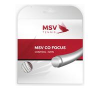 Corda da tennis MSV Co. Focus (12 m) - white - Bianco (1.18 mm)