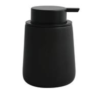 MSV - Dispenser di Sapone in Ceramica MAONIE - Nero Opaco - Design Elegante e Mo