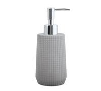 MSV Dispenser di Sapone in poliresina Norden Grigio Chiaro
