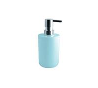 MSV - Dispenser di Sapone INAGUA - Compatibile con Gli Accessori Inagua - Dimensioni Standard - Ø 7 x 18 cm - Blu Acqua - Materiale PS Resistente - Ideale per Il Bagno