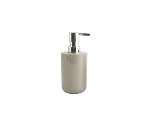 MSV - Dispenser di Sapone INAGUA - Compatibile con Gli Accessori Inagua - Dimensioni Standard - Ø 7 x 18 cm - Colore Tortora - Materiale PS Resistente - Ideale per Il Bagno