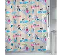 MSV Doccia da spiaggia per cani, multicolore, 180 cm