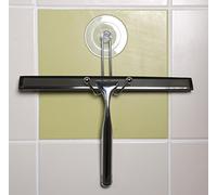 MSV Doccia in Acciaio Inox/Gomma tergicristallo, Multicolore, 24 cm