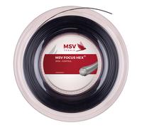 Corda da tennis MSV Focus Hex (200 m) - black - Nero (1.10 mm)