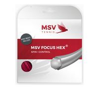 MSV Focus - HEX Set Di Corde 12m Rosso Calibro corda 1, 23