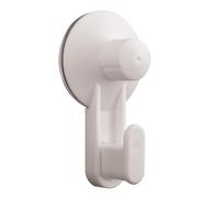 MSV, Gancio in ABS di Alta qualità, Finitura Bianco Opaco, Ideale per Uso Interno ed Esterno, Robusto e Durevole, Perfetto per organizzare Il Tuo Spazio - Standard, Bianco Opaco