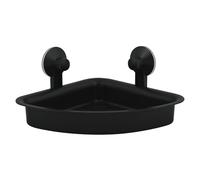 MSV Mensola angolare per Doccia Ventose, PVC Nero Opaco