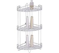 MSV Mensola Doccia angolare 3 Livelli da Fissare Agadir Bianco