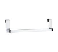 MSV MS564 Asciugamano-Gancio Appendiabiti per Porta, in Acciaio Cromato, 25 cm