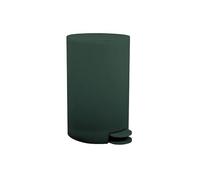 MSV Pattumiera a pedale Osaki – 3 L, secchio interno rimovibile, coperchio – Verde scuro