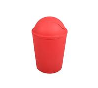 MSV - Pattumiera AKO 5,5 l con Coperchio apribile Rosso, 5,5 l, Colore: Rosso