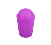 MSV - Pattumiera oscillante AKO PP - Capacità 5,5 l - Design compatto e pratico - Ideale per bagno o cucina - Viola - Funzionamento semplice
