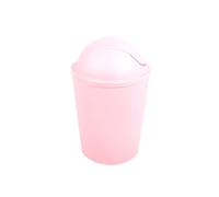 MSV - Pattumiera oscillante AKO PP - Capacità 5,5 l - Design compatto e pratico - Ideale per bagno o cucina - Rosa pastello - Funzionamento semplice
