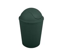 MSV AKO PP - Pattumiera a dondolo 5,5 L, colore: Verde scuro