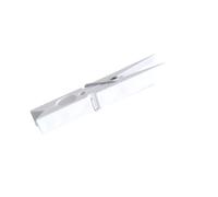 MSV Picchetti di plastica in Bianco 12 Pezzi, 2 cm