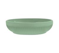 MSV - Porta Sapone Gino Basil - Magnetico - Ø12 x 9.4 x 2.5 cm - Verde - Design Originale per Bagno - Uso a Parete con Ventosa - Adatto per Doccia e Viaggio