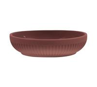 MSV - Porta Sapone Gino Berry - Accessorio Bagno Elegante e Funzionale - 12 x 9.4 x 2.5 cm - Bordeaux - Ideale per Lavabi e Vasche - Design Moderno e Resistente