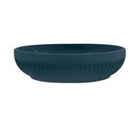 MSV - Porta Sapone Gino - Design Originale Magnetico per Bagno - 12 x 9.4 x 2.5 cm - Colore Blu - Compatibile con Saponi Solidi e Liquidi - Fissaggio Senza Foratura