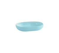MSV - Portasapone PS Inagua - Design Moderno per Il Bagno - Dimensioni 13 x 10 x 3 cm - Acqua Blu - Materiale Resistente all'Acqua - Ideale per Tutti i Tipi di Sapone