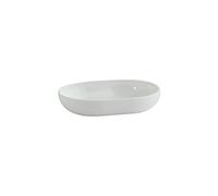 MSV - Portasapone PS Inagua - Design Moderno per Il Bagno - Dimensioni 13 x 10 x 3 cm - Bianco - Materiale Resistente all'Acqua - Ideale per Tutti i Tipi di Sapone