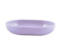 MSV - Portasapone PS Inagua - Design Moderno per Il Bagno - Dimensioni 13 x 10 x 3 cm - Colore Lavanda - Materiale Resistente all'Acqua - Ideale per Tutti i Tipi di Sapone