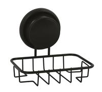 MSV - Portasapone Mega Ventosa, Colore: Nero